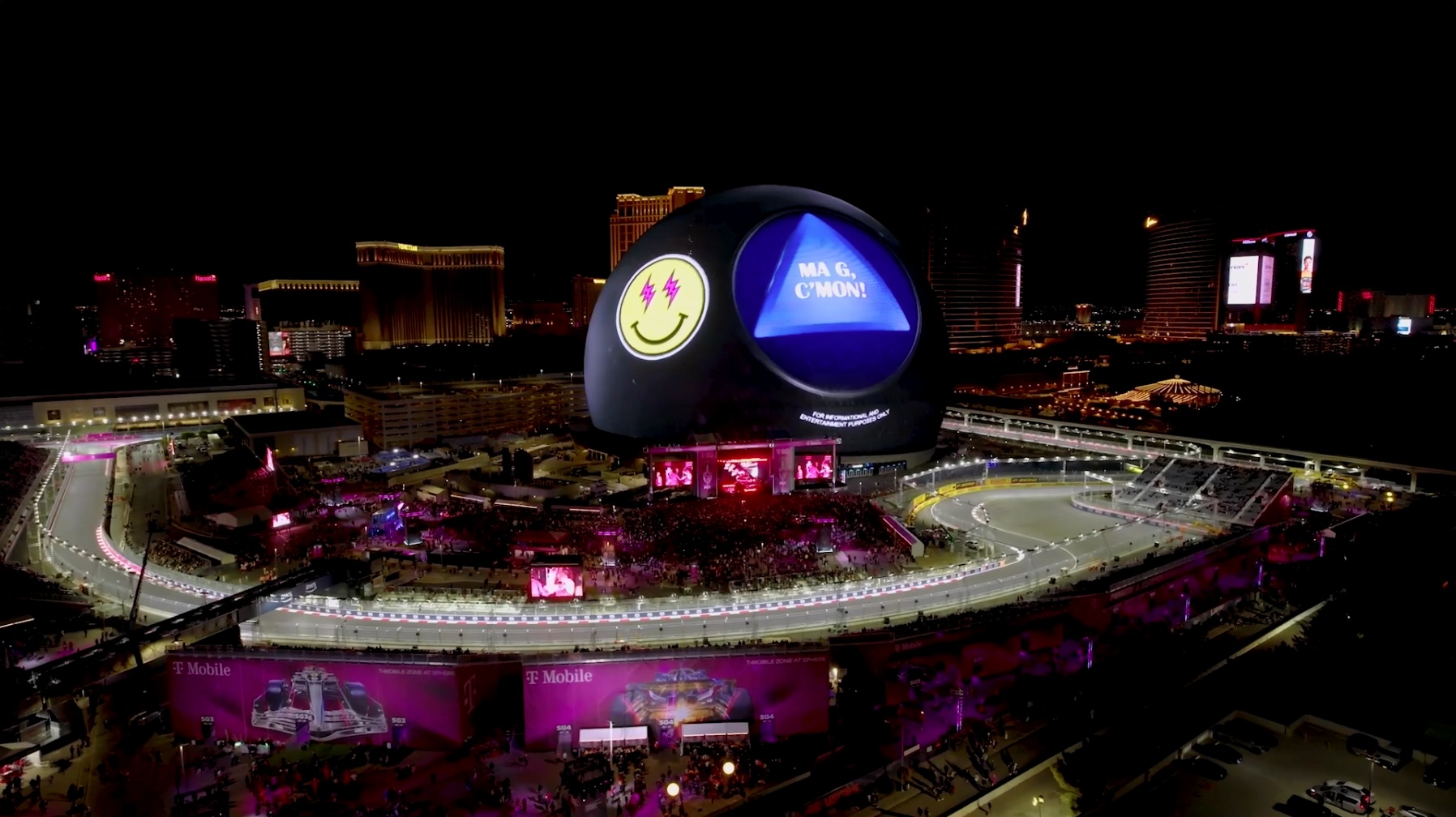 Raw Cereal animation for J Balvin at MSG Sphere in Los Vegas.
