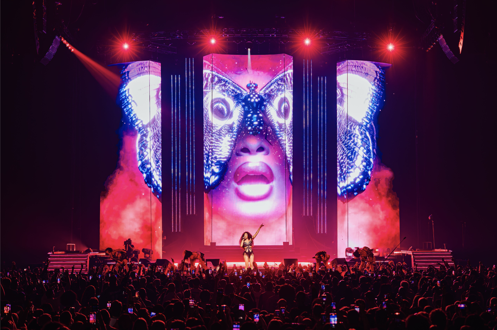 Megan Thee Stallion Hot Girl Summer Tour screen content by Raw Cereal