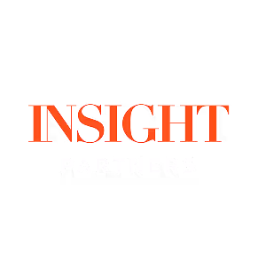 Insight Partners logo with the word INSIGHT in orange and PARTNERS in white on a black background.