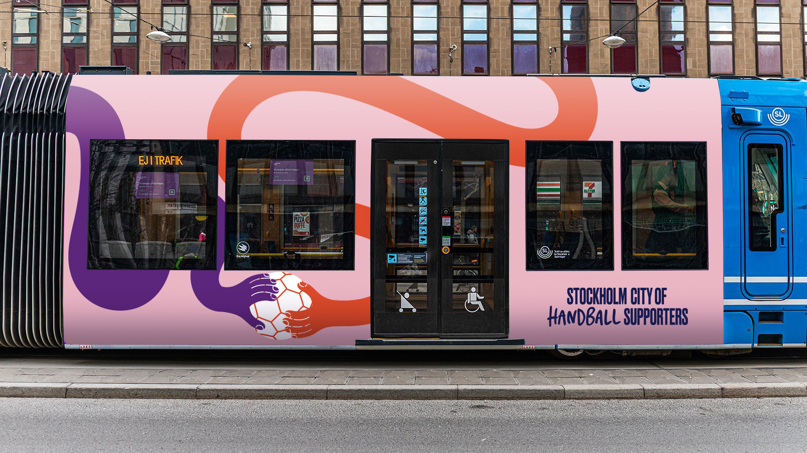 Visit Stockholm kampanj för handbolls-vm 2023