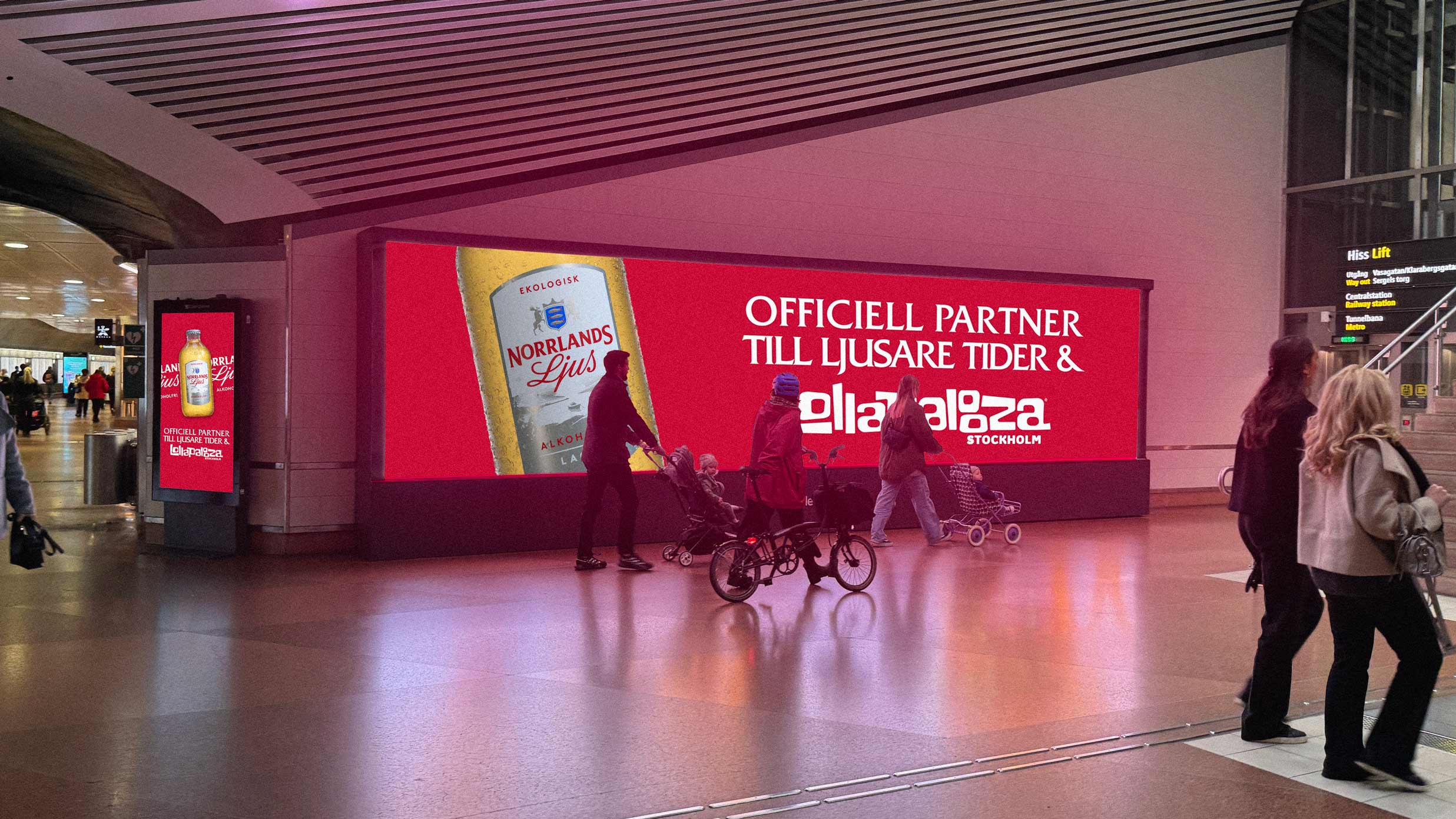 Kampanj för Norrlands Ljus Alkoholfri