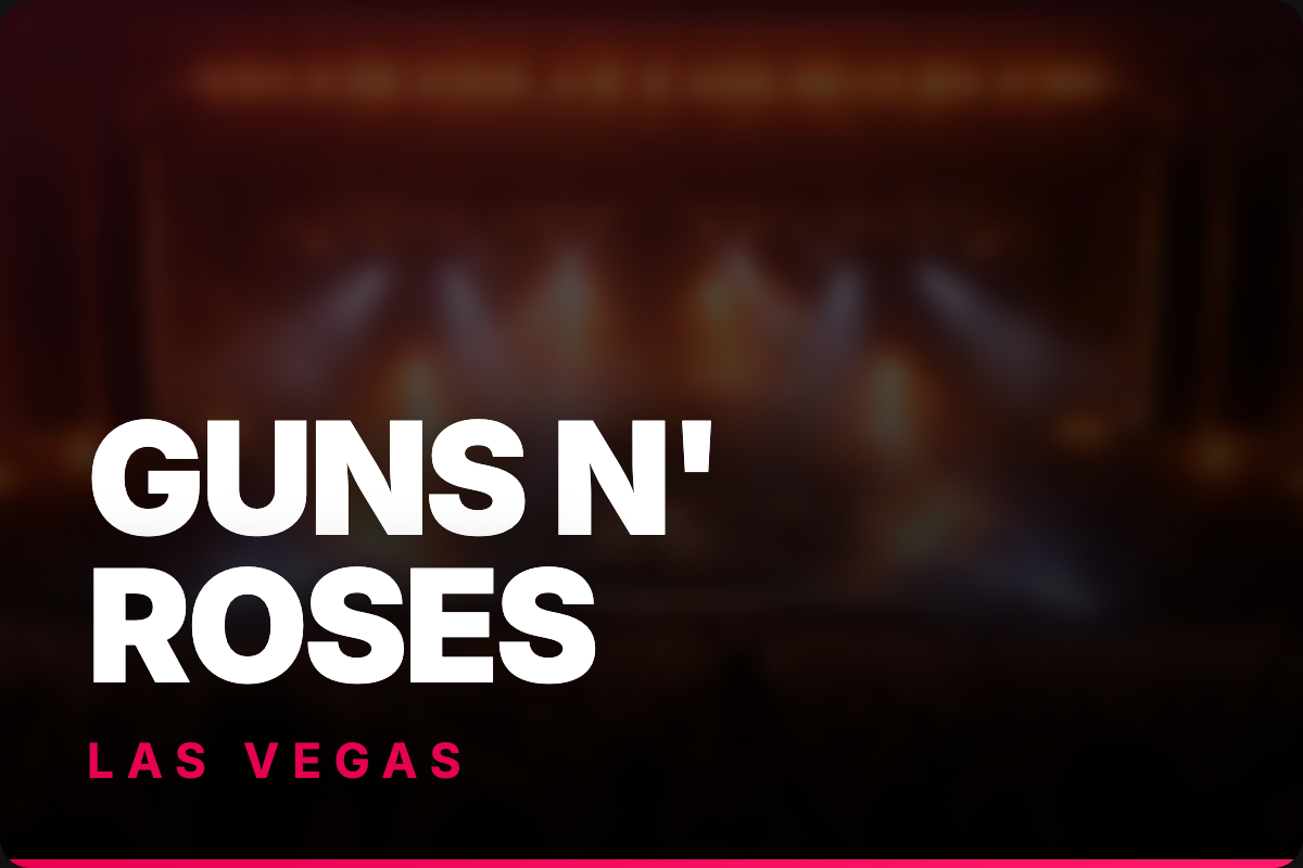 Guns N' Roses — World Tour with The Black Crowes