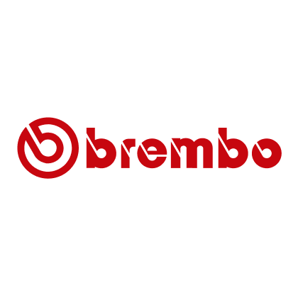 Brembo brand name and logo in red.
