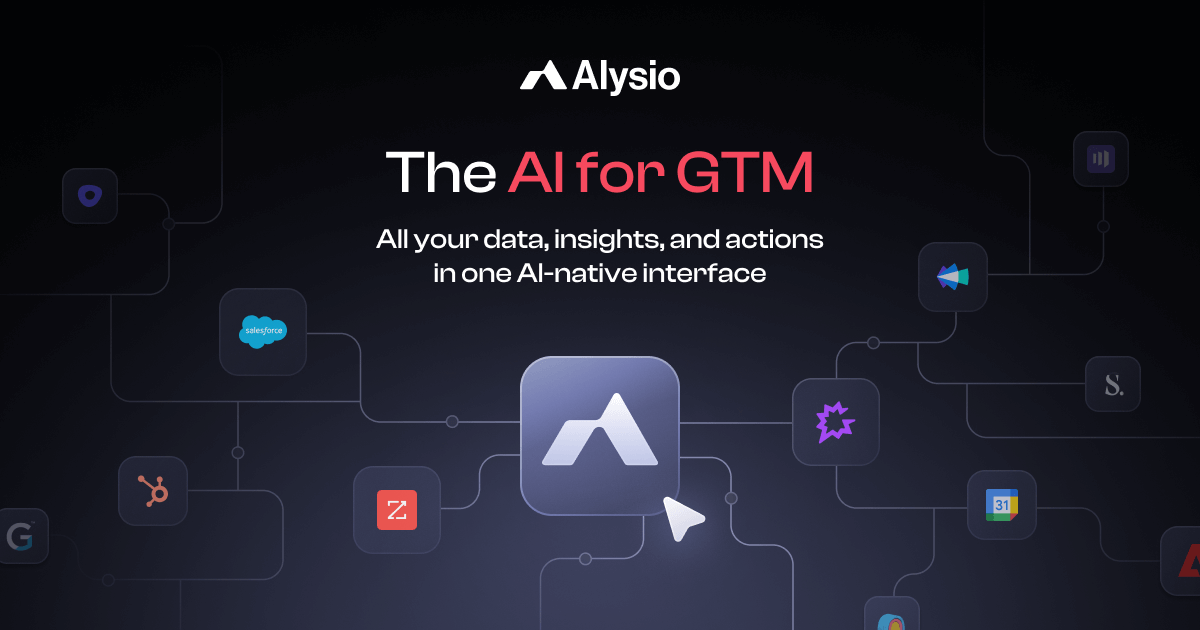 Alysio | The GTM AI Workspace for Revenue Teams