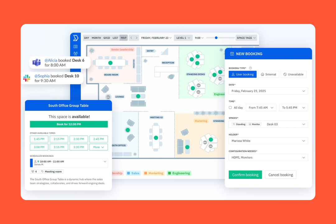 Skedda: Deskbird alternative