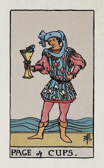 Page of Cups