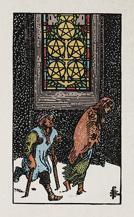 Five of Pentacles