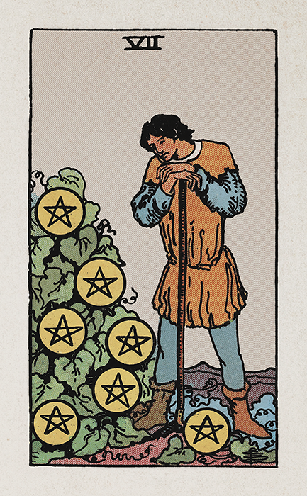 Seven of Pentacles