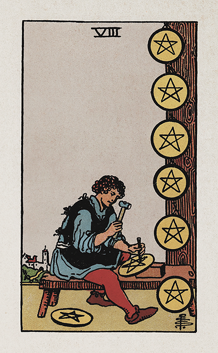 Eight of Pentacles