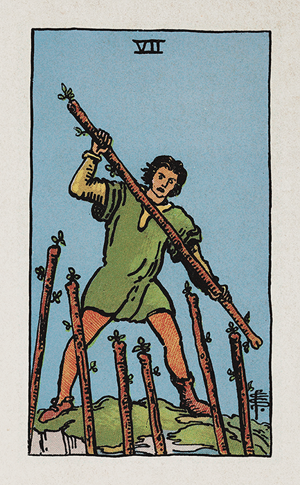 Seven of Wands