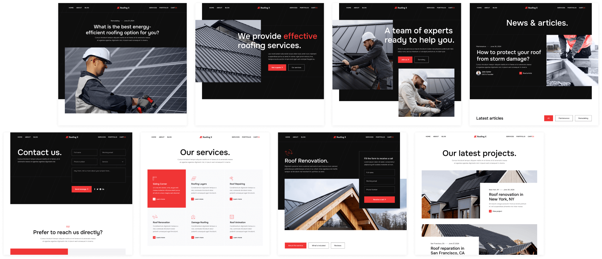 Cta Image - Roofing X Webflow Template