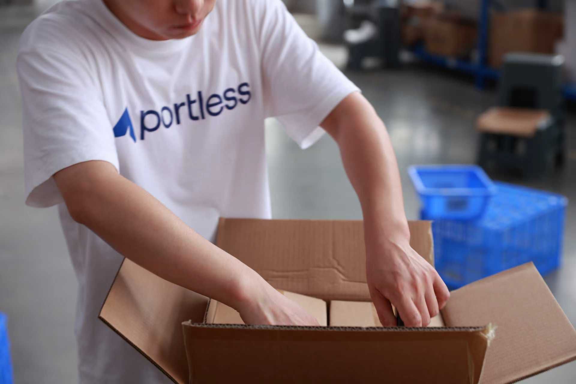 Portless packers preparing orders to brand-specific requirements