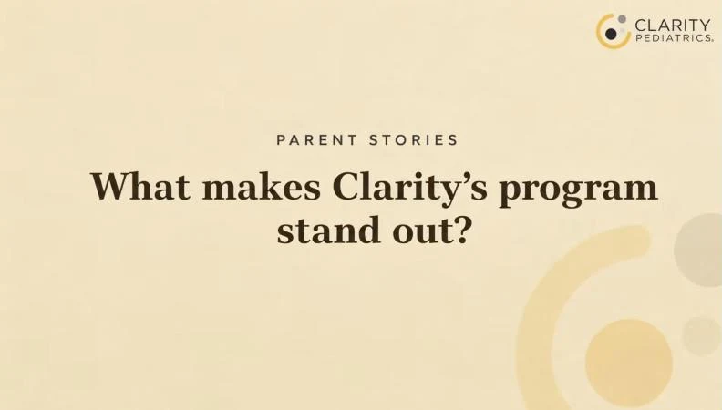 Parent Stories video: What makes Clarity's program stand out?