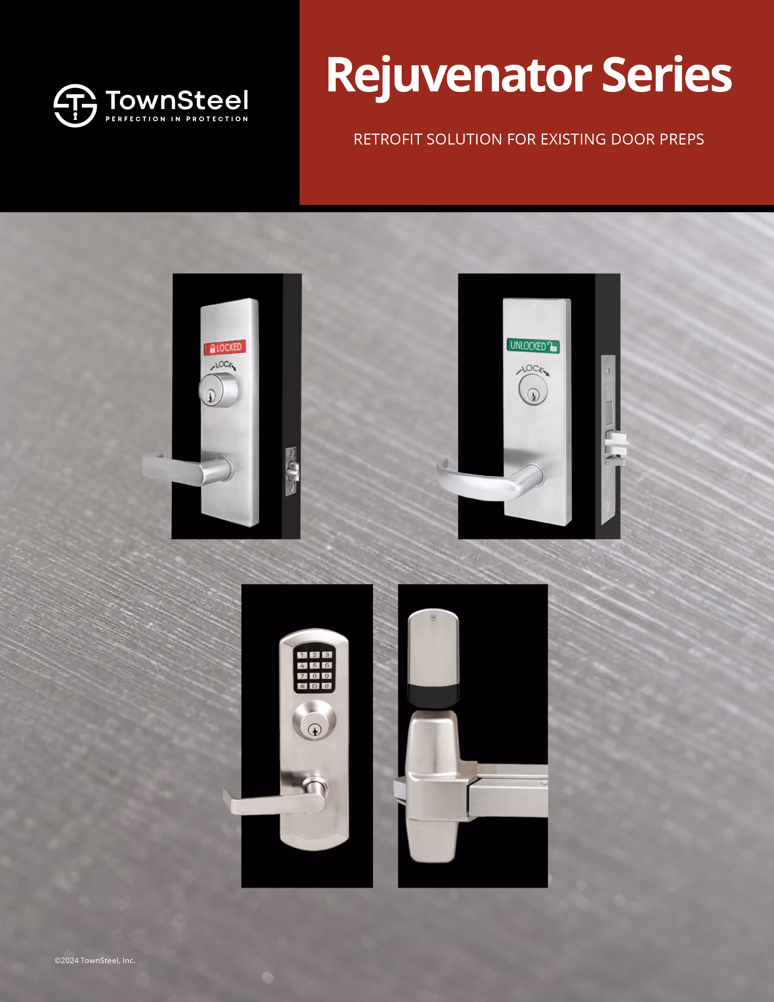 Rejuvenator 2.0 Catalog Cover featuring multiple Rejuvenator locks.