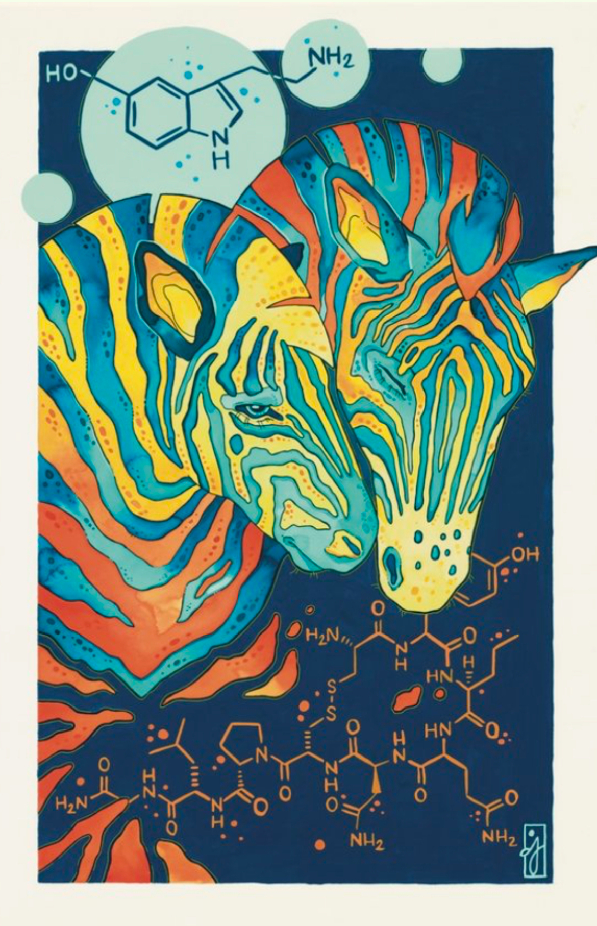Neon Zebras