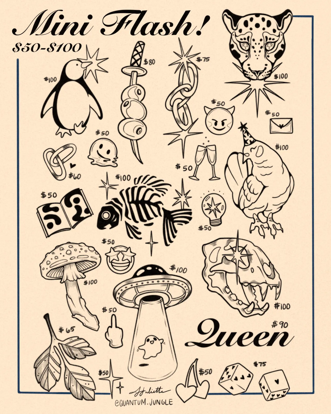 Mini Flash Sheet BW