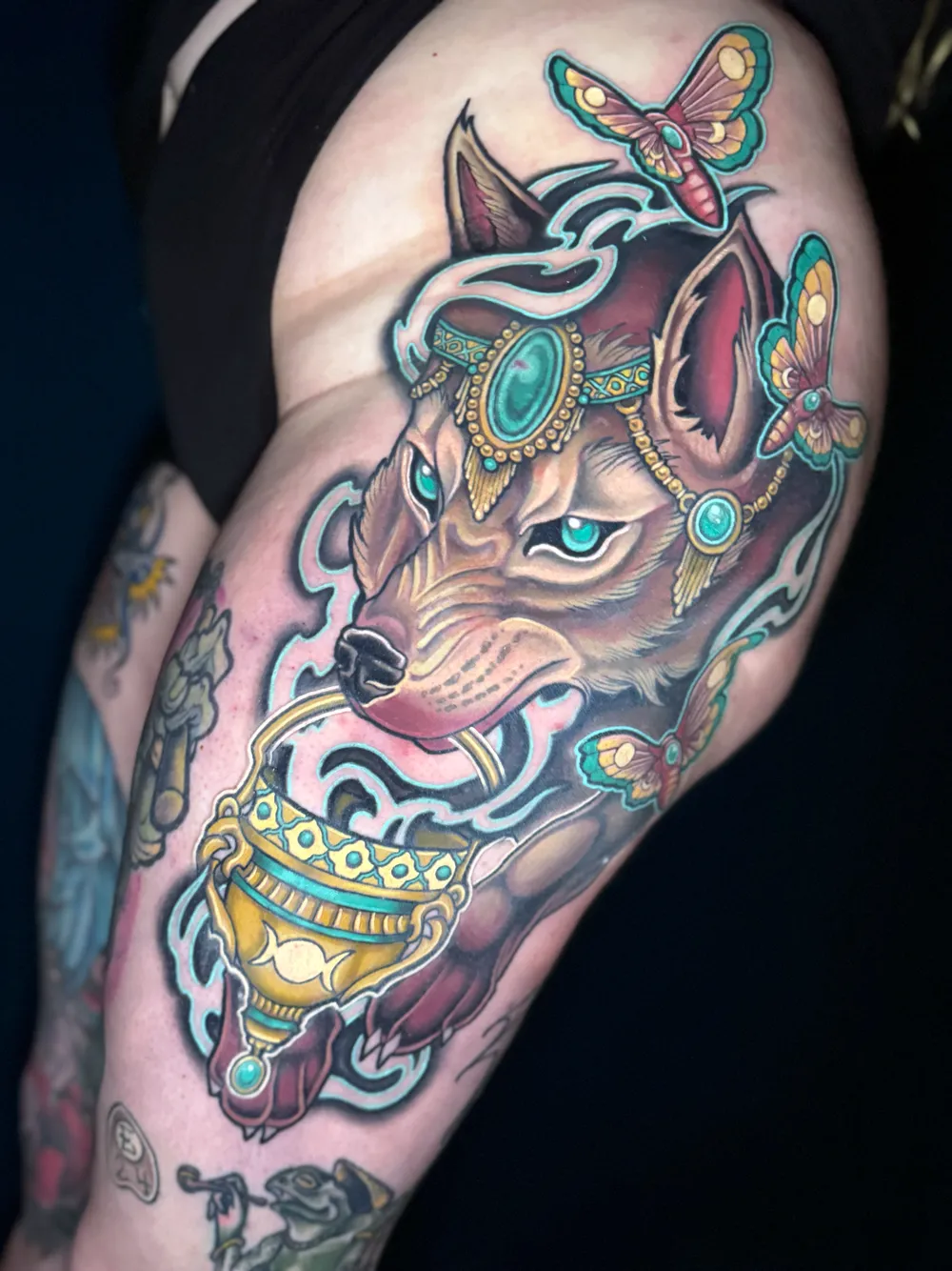 Smoking Wolf Moth Dreams