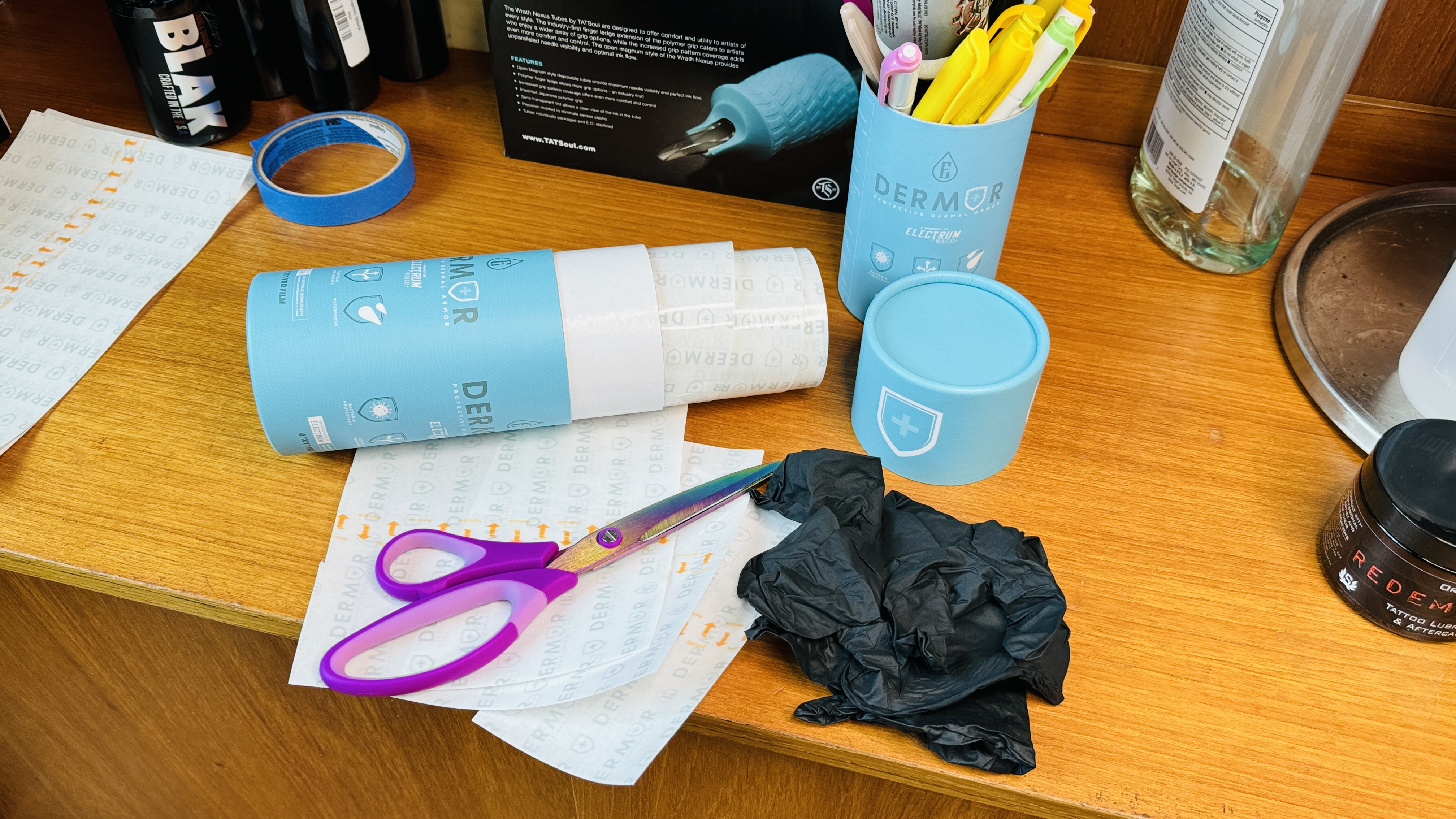 Aftercare with Adhesive Bandages