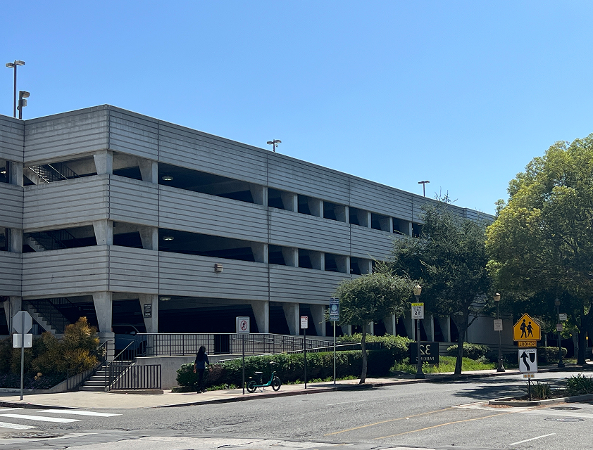 UCLA Parking Structure.