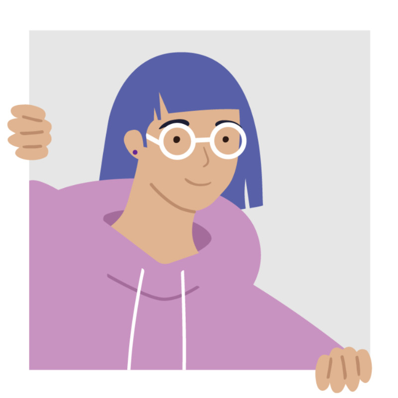 Illustrated avatar