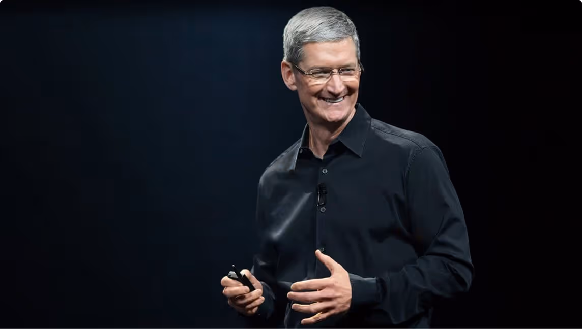 Tim Cook Apple CEO giving Keynote at WWDC 2014