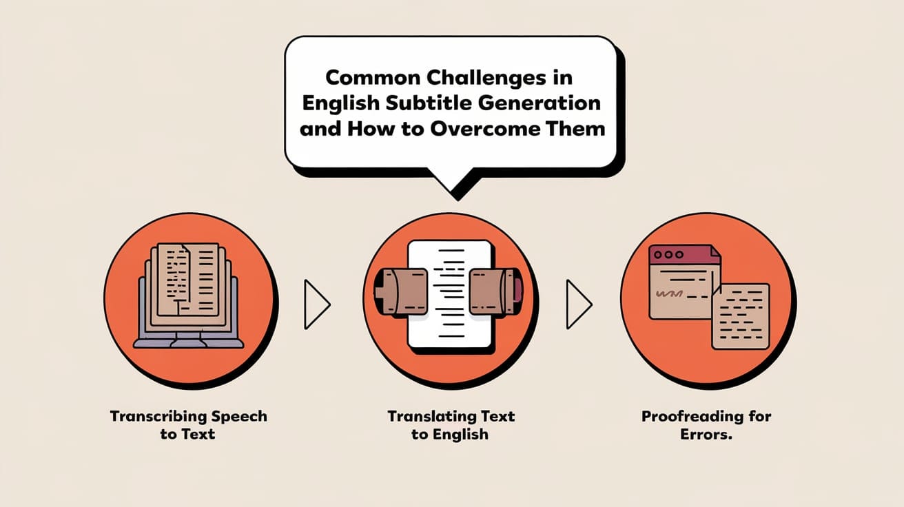 Common Challenges in English Subtitle Generation and How to Overcome Them
