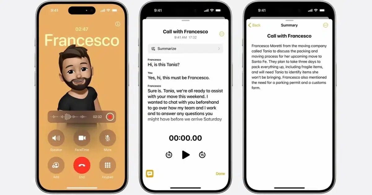 ioS18s transcription