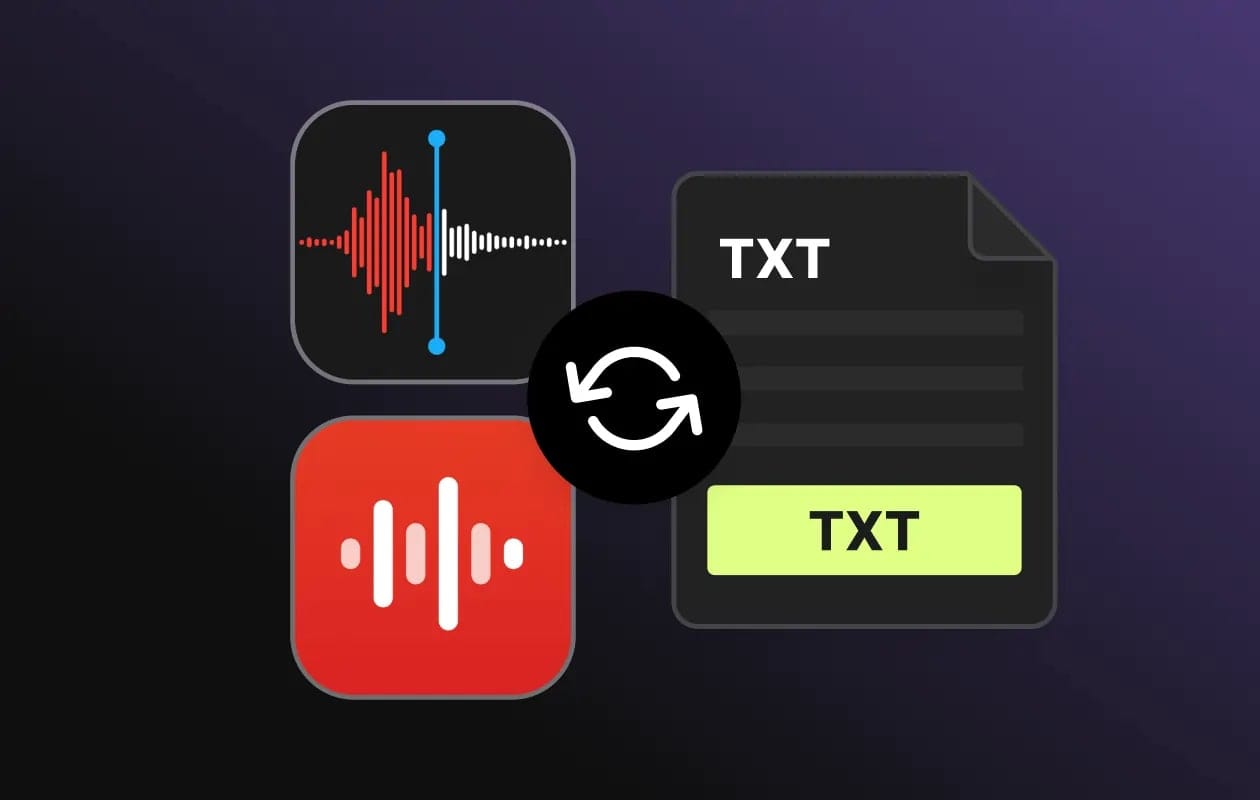 Alternative Methods for Voice Memo Transcription
