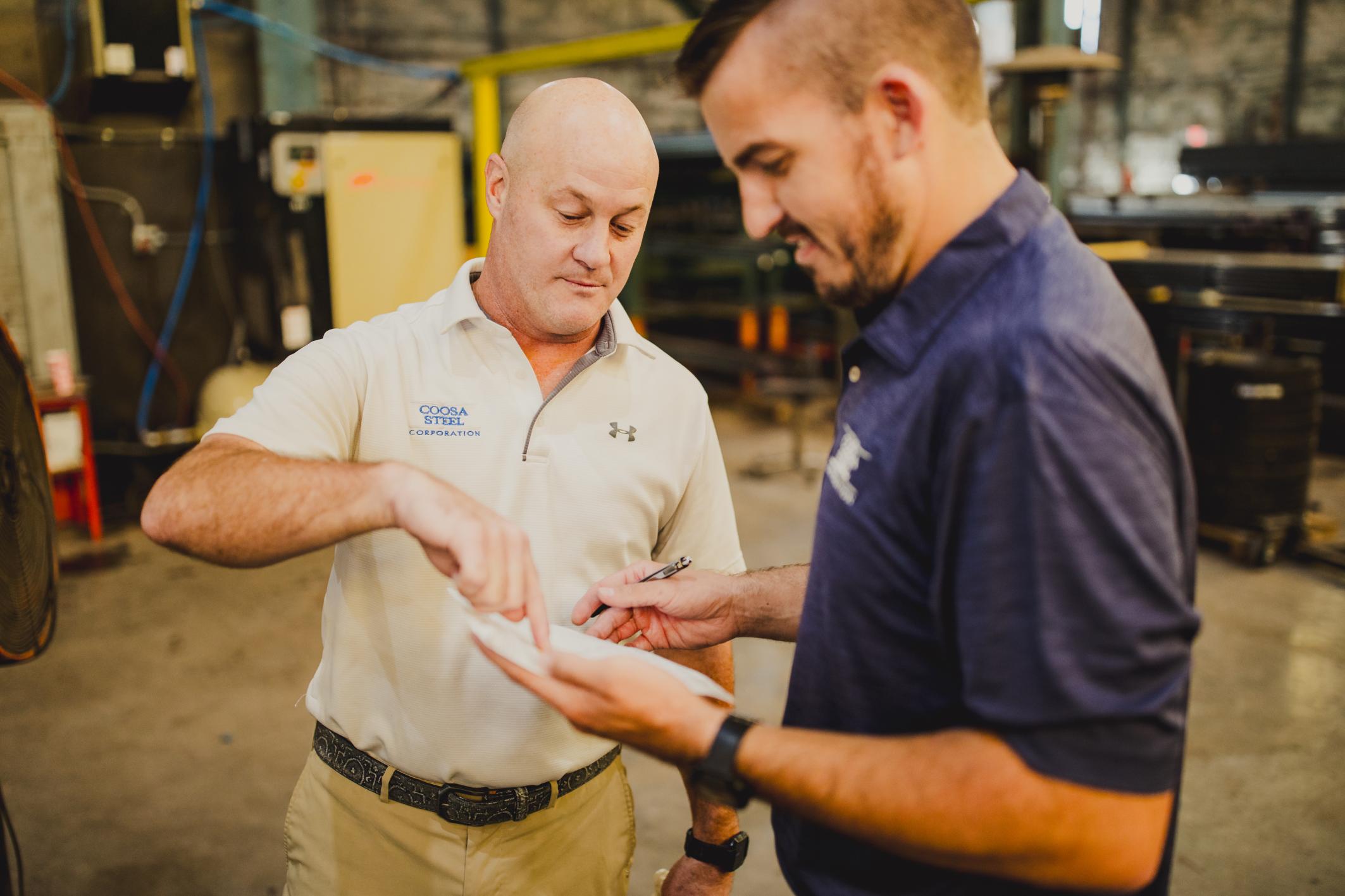 Coosa Steel Sales Staff