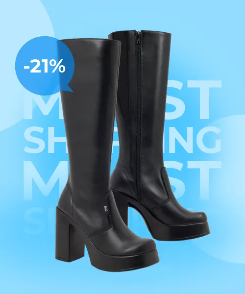 Damskie buty za kolano -21%