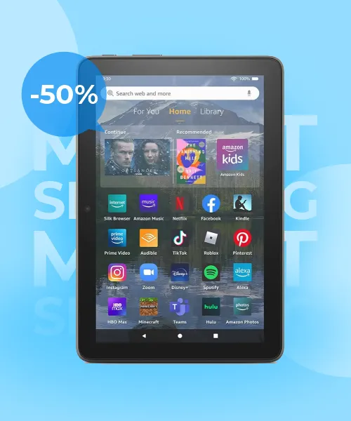 Amazon Fire HD 8 Plus tablet -50%