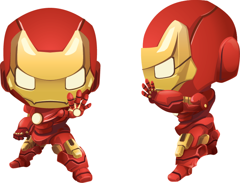 Ironman character design sample