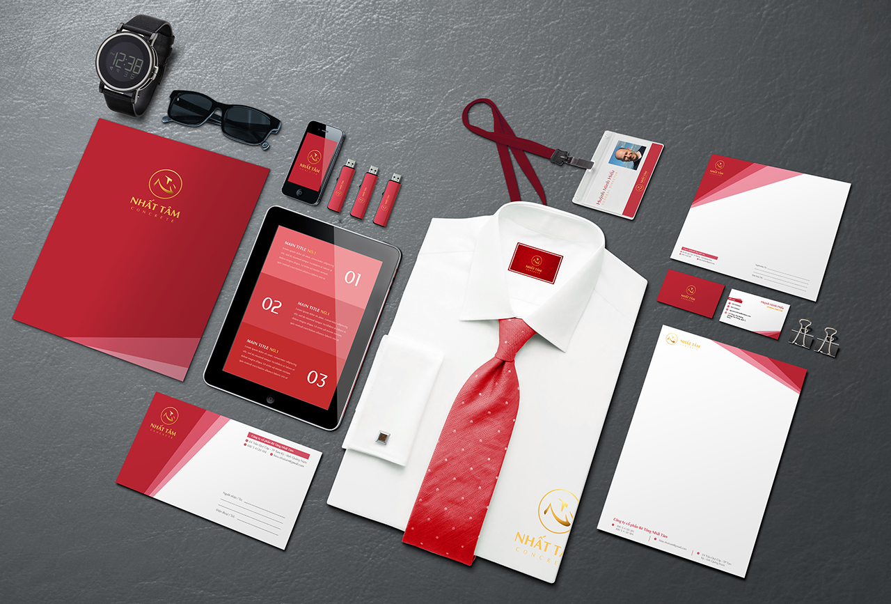 Nhat Sinh brand identity design
