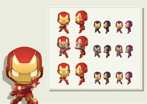 Ironman character design
