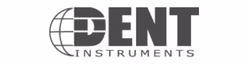 DENT Instruments logo featuring the word DENT with a globe design integrated into the letter D.