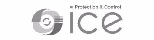 ICE Protection & Control company logo with a circular graphic and the text 'ice'.