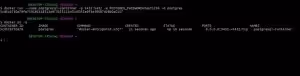 Install and Configure PSQL using Docker: