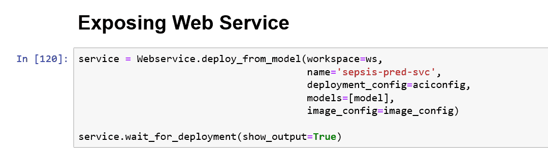 Exposing Web Services