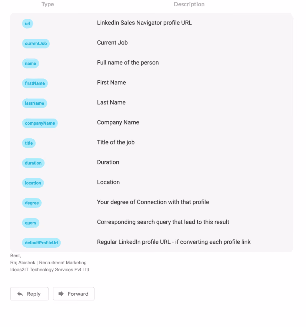 Using Phantom Buster to export Linkedin Sales Navigator Search