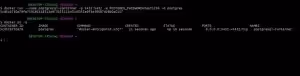 Install and Configure PSQL using Docker: