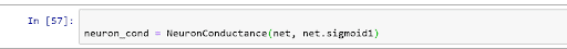 Image: Code snippet interpreting Neuron 0 using Neuron Conductance Algorithm