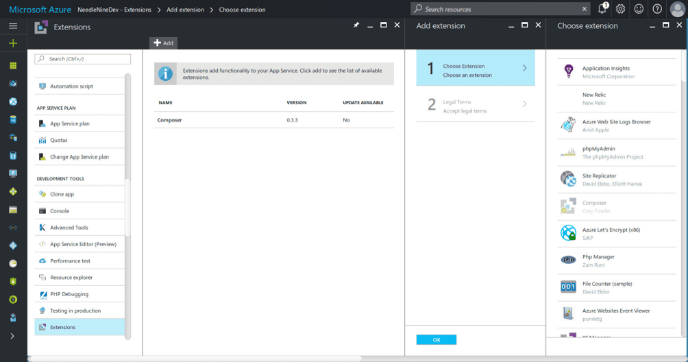 Install PHP version >= 5.4
