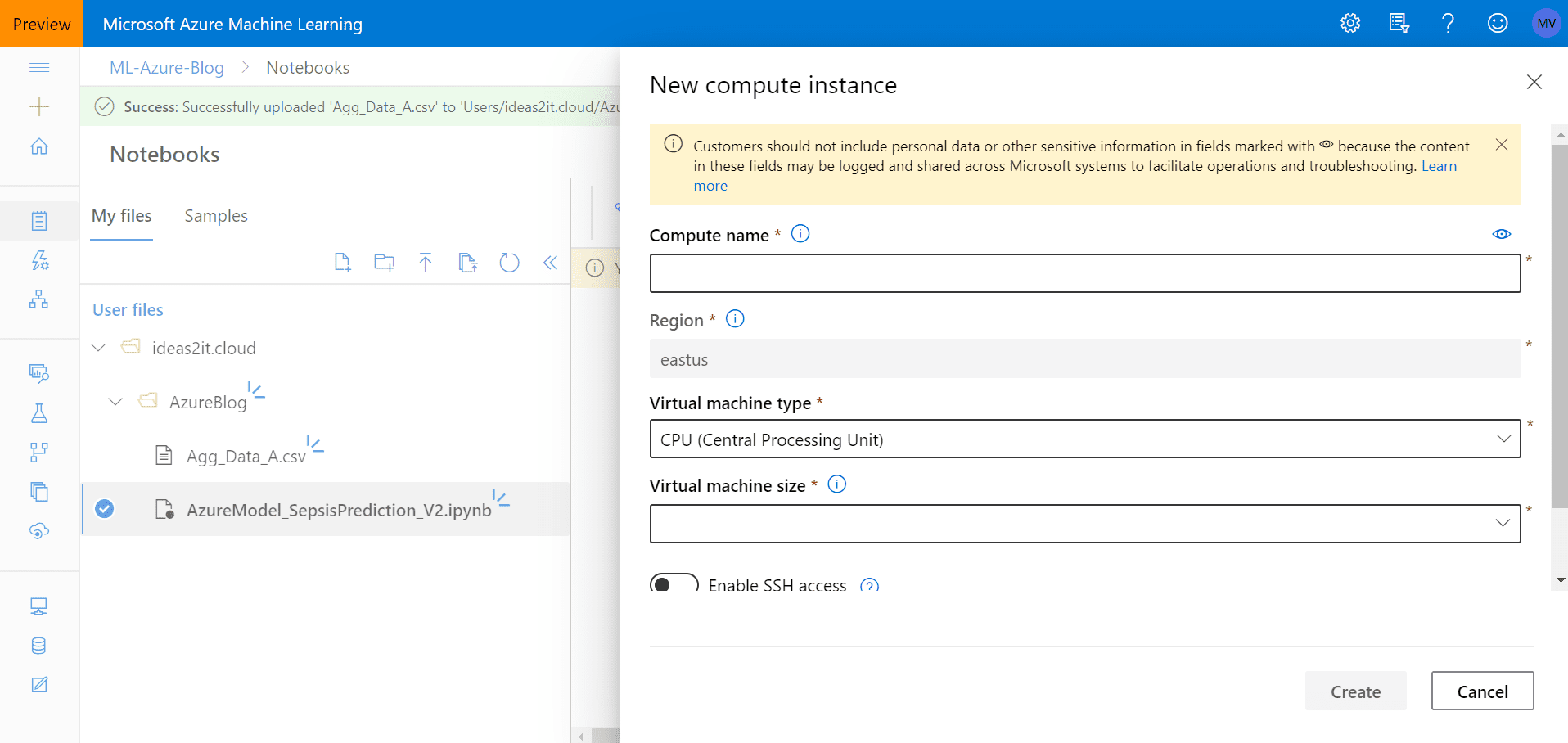 Model Deployment Process: AWS SageMaker VS Azure ML