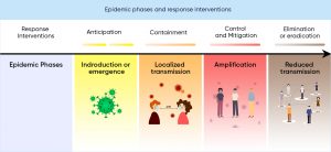 Epidemic progression phases