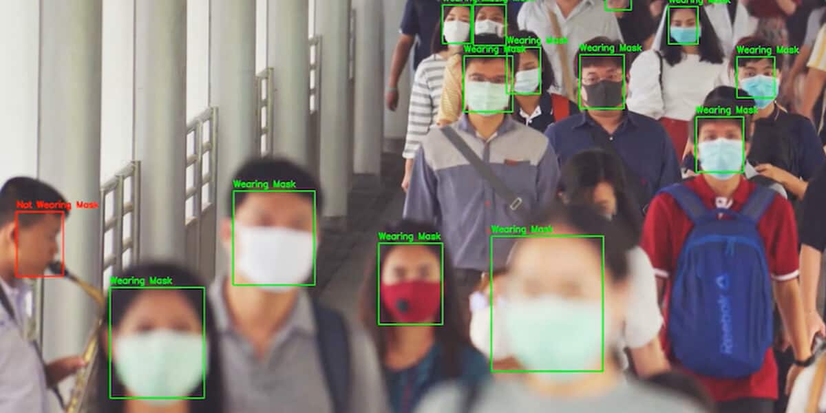 Face Mask identification on Stream - Airport