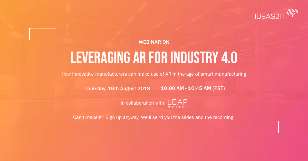 Leverage AR for Industry 4.0