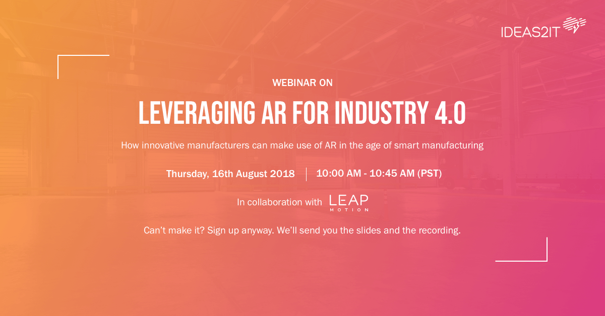 Leverage AR for Industry 4.0