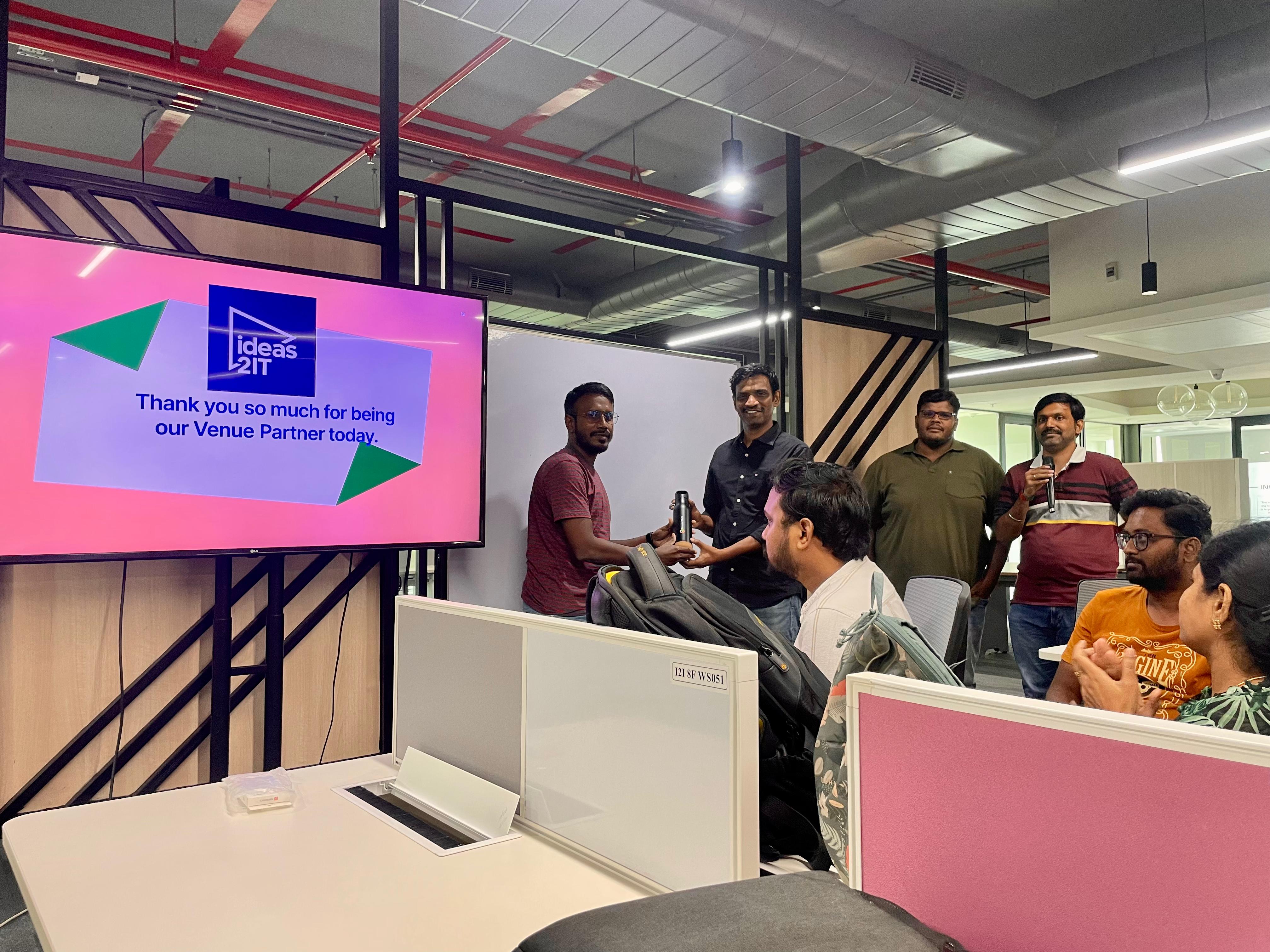 AI in QA Event at Ideas2IT HQ