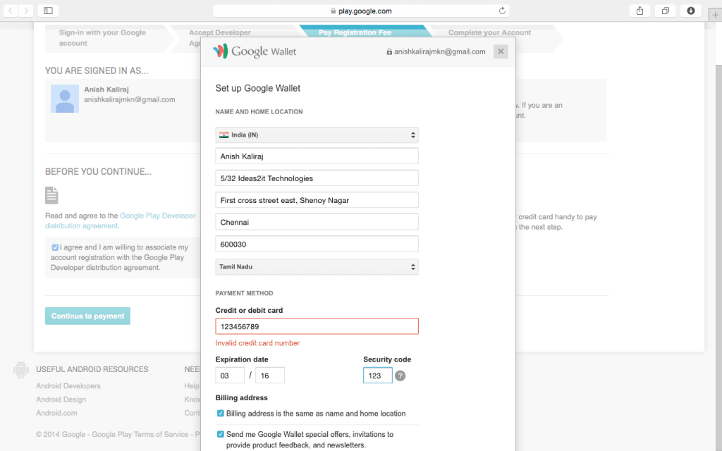 Publish App to the Android Market
