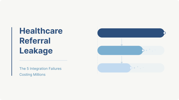 Healthcare Referral Leakage: The 5 Integration Failures Costing Millions